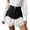 Black, variant on Arlun Summer Two-Piece Patchwork Mini Skirts Women High Waisted Ruffle Layered Stitching Short Skirt with Pockets 2026 Fashion Asymmetric Bodycon Skirts Casual Wear Brown XL