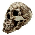 thumbnail image 3 of Atlantic Collectibles Aztec Nahuatl Codices Tattoo Skull Decorative Figurine, 3 of 4