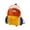 Yellow, variant on Weebloom Cute School Backpack For Toddler Boys Girls Color Block Cute Kindergarten Schoolbag Casual Lightweight Travel Backpack Bookbag Preschool Elementary Green