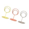 thumbnail image 2 of Advancent 20 unids/set elegante soporte para fotos doble círculo para mostrar recuerdos de boda estante para números, Etc. Kits de decoración para fiestas Plata, 2 of 6