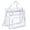 White, variant on Clear Bag for Stadium Events 12×6×12 Clear Tote Bag for Concert,Sport,Festival（）