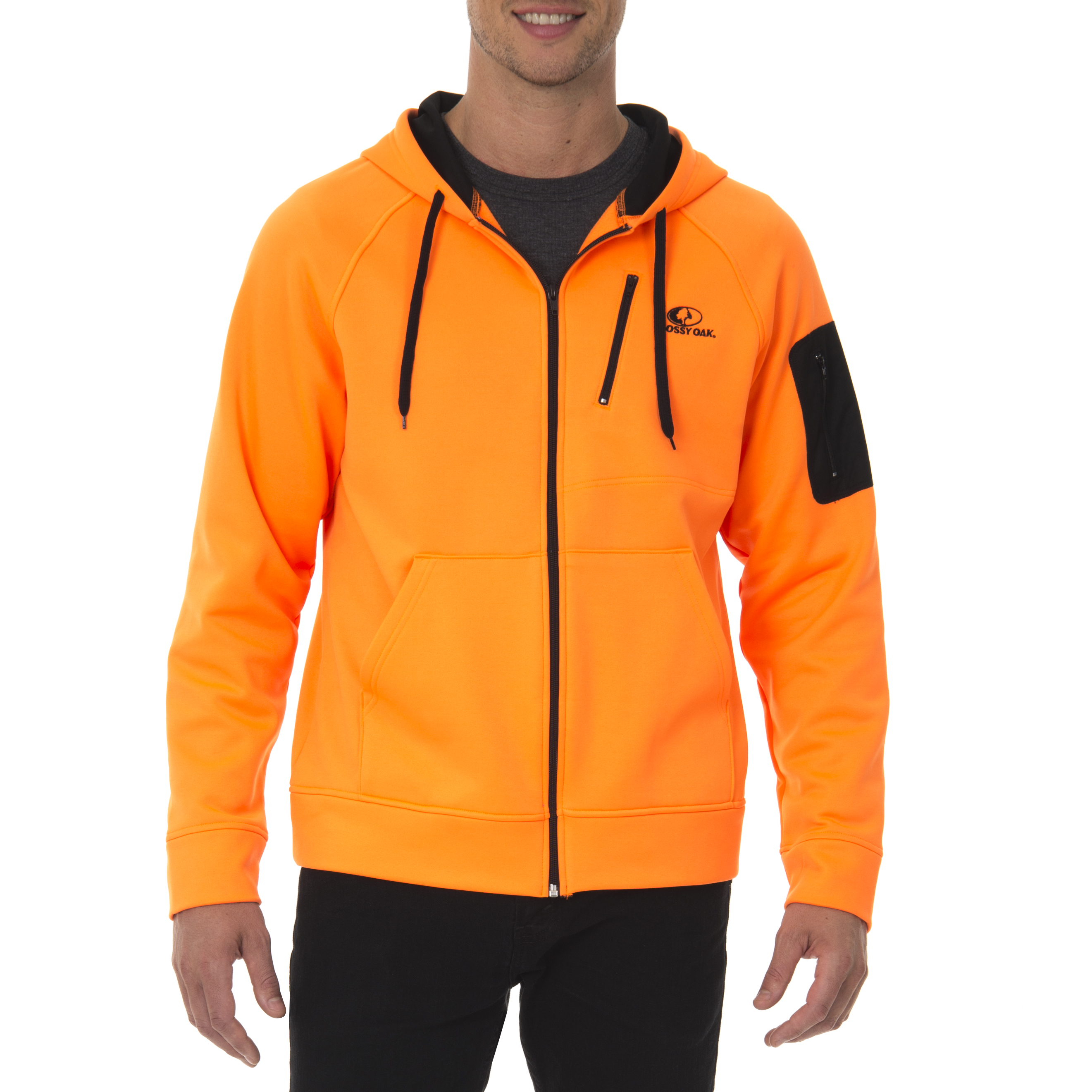 Realtree & Mossy Oak Men's Performance Hunting Zip-Up Hoodie by INTRADECO