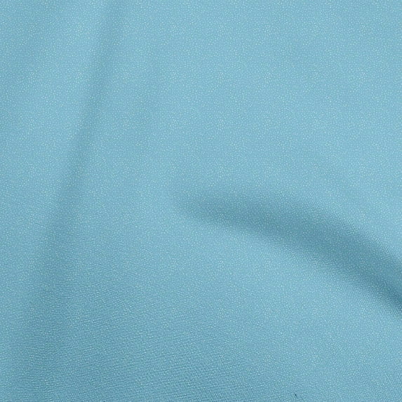 oneOone Cotton Flex Light Blue Fabric Dot Quilting Supplies Print Sewing Fabric By The Yard 40 Inch Wide