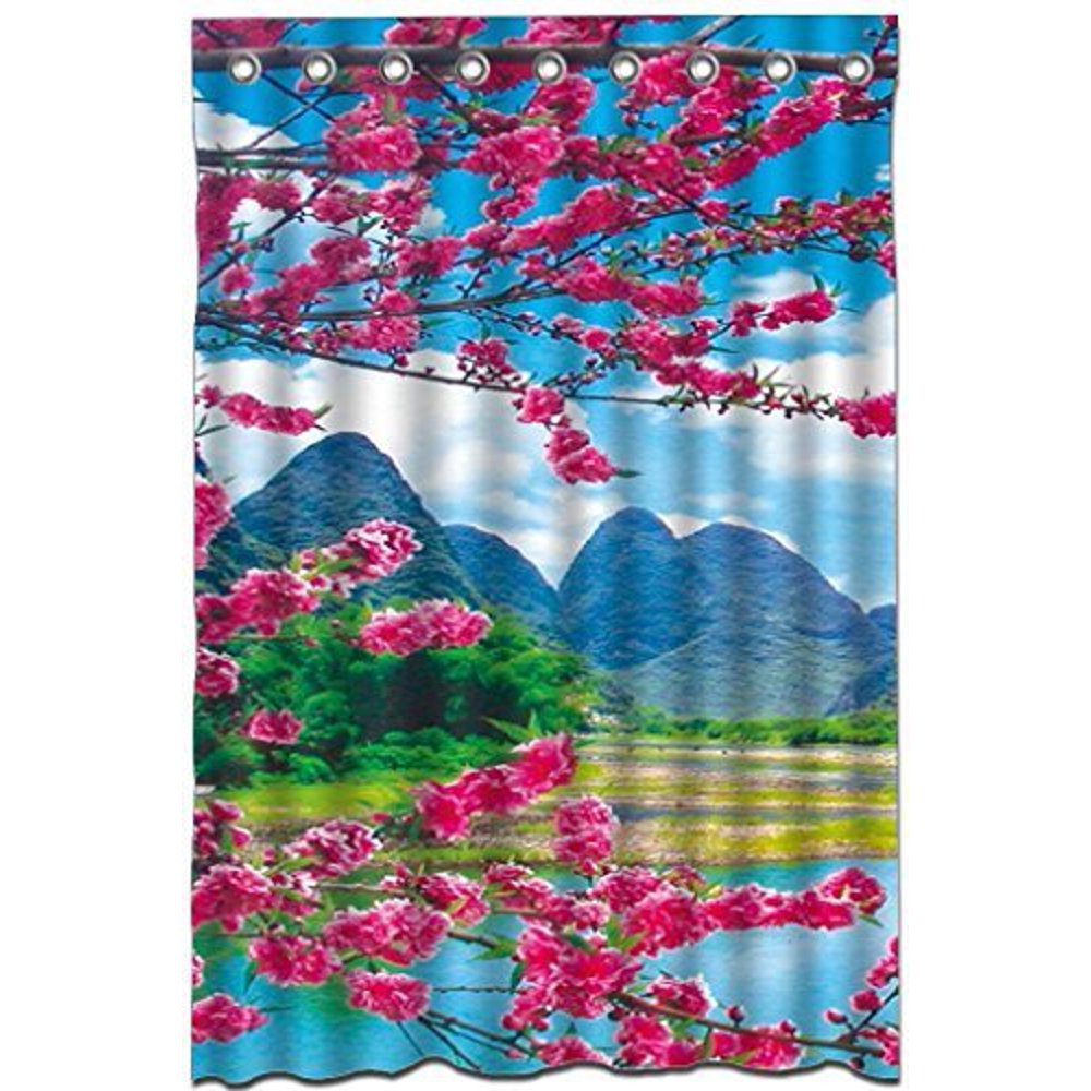 MOHome Unique Cool Fun Funky Shower Curtain Waterproof Polyester Fabric