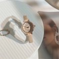 thumbnail image 2 of Reloj de arte retro para mujer, estilo coreano, sencillo y elegante, combina perfectamente con el reloj de cuarzo rectangular, 2 of 5