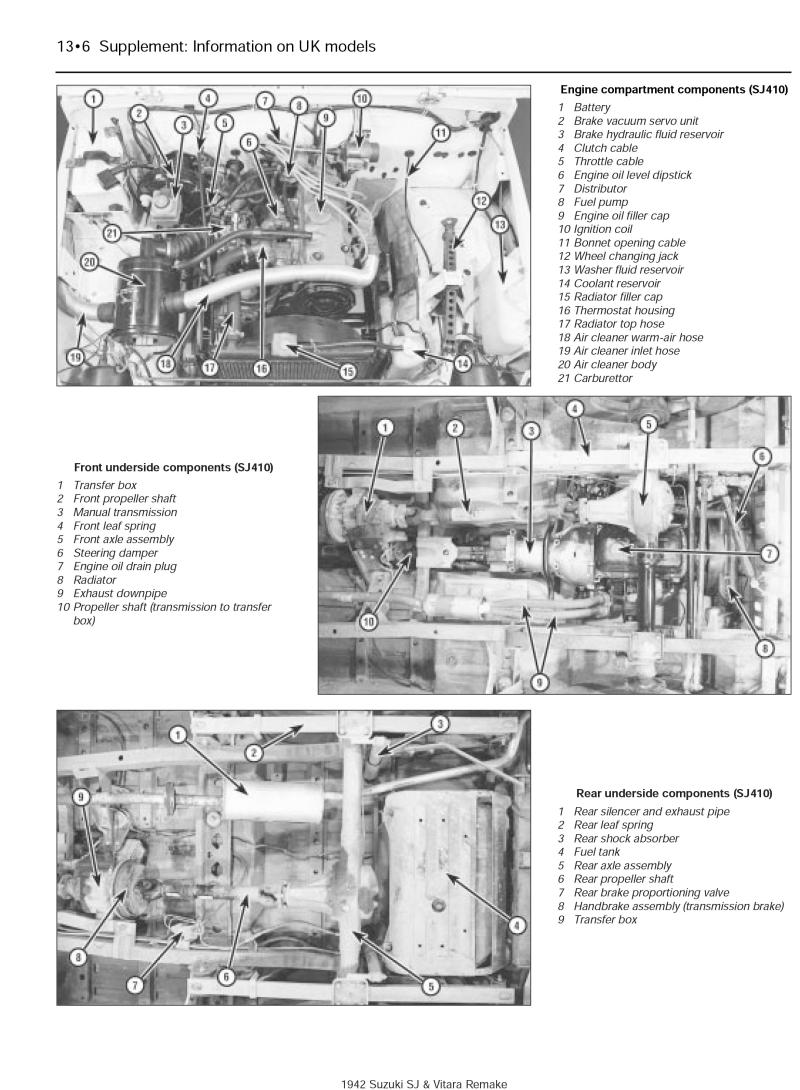 suzuki samurai Haynes Repair Manual 整備書 Haynes Manuals N. America, Inc. Suzuki Samurai, Sidekick