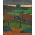 thumbnail image 3 of Verkade, Jan 20x23 Black Modern Framed Museum Art Print Titled - Breton Landscape, 3 of 5