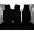 thumbnail image 2 of CalTrend Rear 60/40 Split Bench SportsTex Seat Covers for 2012-2018 Ford Focus - FD407-01GA Black Insert and Trim, 2 of 3