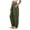Army Green, variant on Linen Barrel Pants Women High Waist Pants Pleated Solid Pull on Trousers Stylish Clothes with Pockets