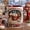 Black, variant on Christmas Coffee Mug Snowman Sweets Hot Cocoa Design for Holiday Coffee and Cocoa Lovers