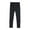 Black, variant on Fesfesfes Fall Winter Girls Leggings Side Lace Bow Leggings For Big Girls Solid Color Cropped Trousers