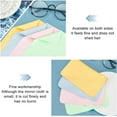 thumbnail image 6 of 1set 4pcs 4 colors Suede Fabric Glasses Cleaning Cloth Rectangle Mixed color 169x137x0.2mm, 6 of 7
