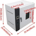 thumbnail image 3 of 210L Lab Forced Air Convection Drying Oven RT+50-572℉ Drying Oven Lab Industrial Drying Oven 220V, 3 of 12