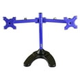 thumbnail image 2 of MonMount Dual LCD Freestanding Monitor Stand Up to 24-Inch, Blue (LCD-6460BL), 2 of 4