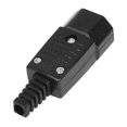 thumbnail image 5 of 5PCs IEC 320 C14 Adaptador de Corriente Enchufe Cable Conector Rewirable ZóCalo 3Pin Macho, 5 of 5