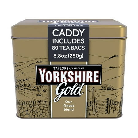 Taylors of Harrogate Yorkshire Gold Tin 80 Teabags