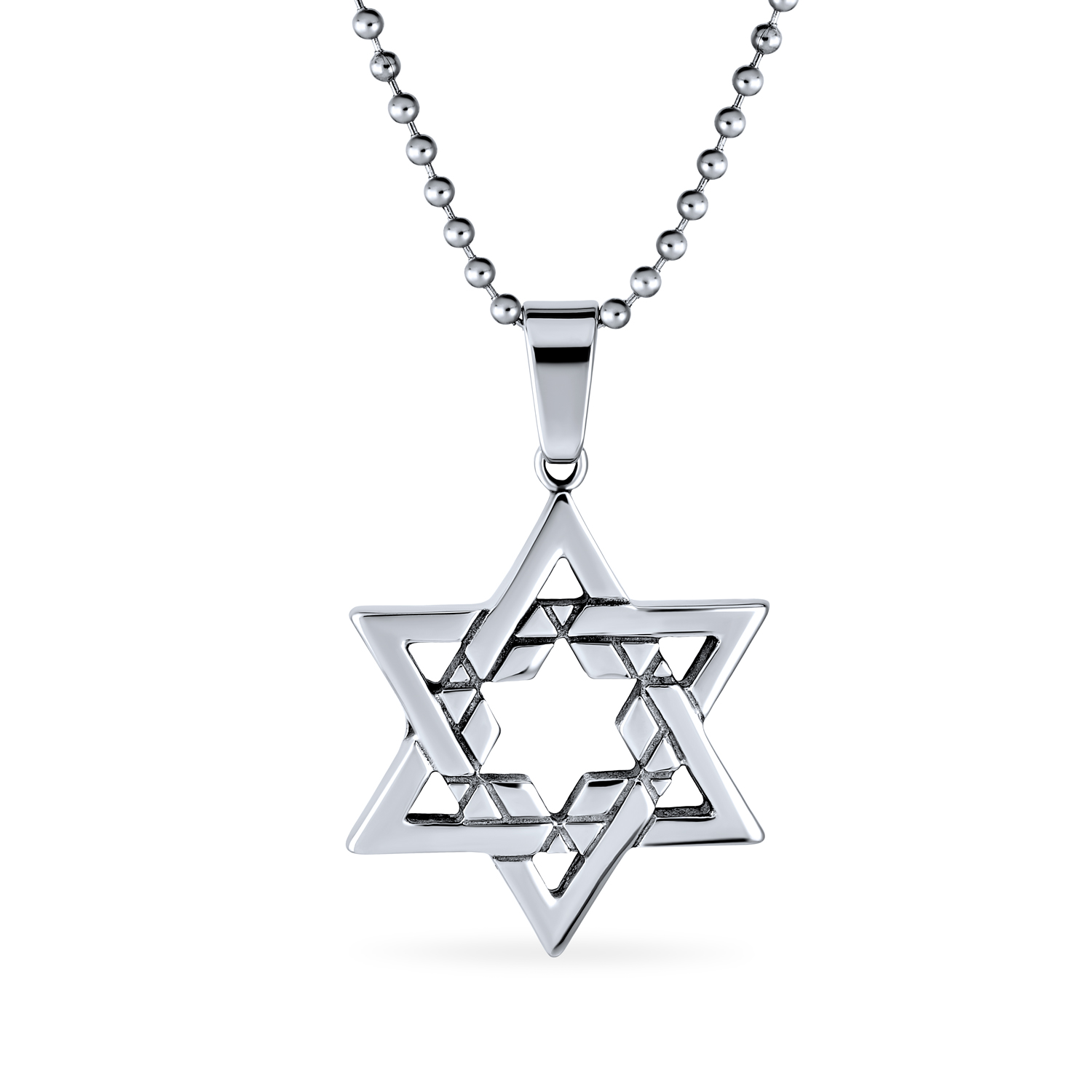 Gold Geometric Magen David Necklace for Women Jewish Jewelry Bat Mitzvah Gift Jewish Necklace Gold Star of David Necklace Jewish Star