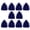 Sapphire, variant on 10 Pcs Small Dices Pouch Drawstring Bag Velvets Jewelry Bag Tarot Rune Bag