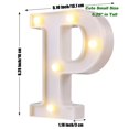 thumbnail image 5 of ZHOUBA LED Letter Light Switch Design Waterproof Alphabet Letter Night Light Lamp for Party Club Bar, 5 of 5