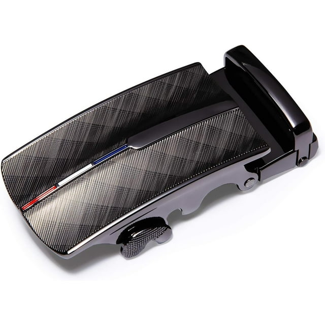 GHSDFBB Mens Ratchet Belt Buckle Only Slide 1 3/8 Automatic Click Belts Replacement Designer Cowhide Wedding Dress
