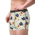 thumbnail image 4 of Naloa Flower Leaves Print Mens Underwear - Boxers for Men, Classic Briefs for Men, 4 of 9