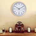 thumbnail image 5 of YZHMYR 12In Outdoor Waterproof Wall Clock Built-In Hygrometer Temperature Display Silent Quartz Movement Easy To Read Numerals Back to School Supplies Office Home Patio Decor Essentials Accessory, 5 of 6
