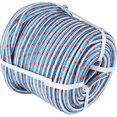 thumbnail image 3 of LABLT Cuerda Trenzada de poliéster de 1/2 Pulgada × 150 pies Azul Blanca Roja 16 Hilos Adecuada para Trabajos en árboles, 3 of 7