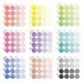 thumbnail image 3 of Monolike Circle Stickers - Solid Round Dot Stickers Small Size Set 9 Type Stickers 18 Sheets, 3 of 4