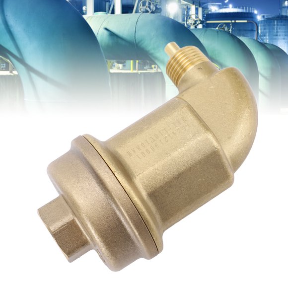 Air Release Valve, Easy Installation Air Bleeder Valve Erosion Resistant Compact for Food Production