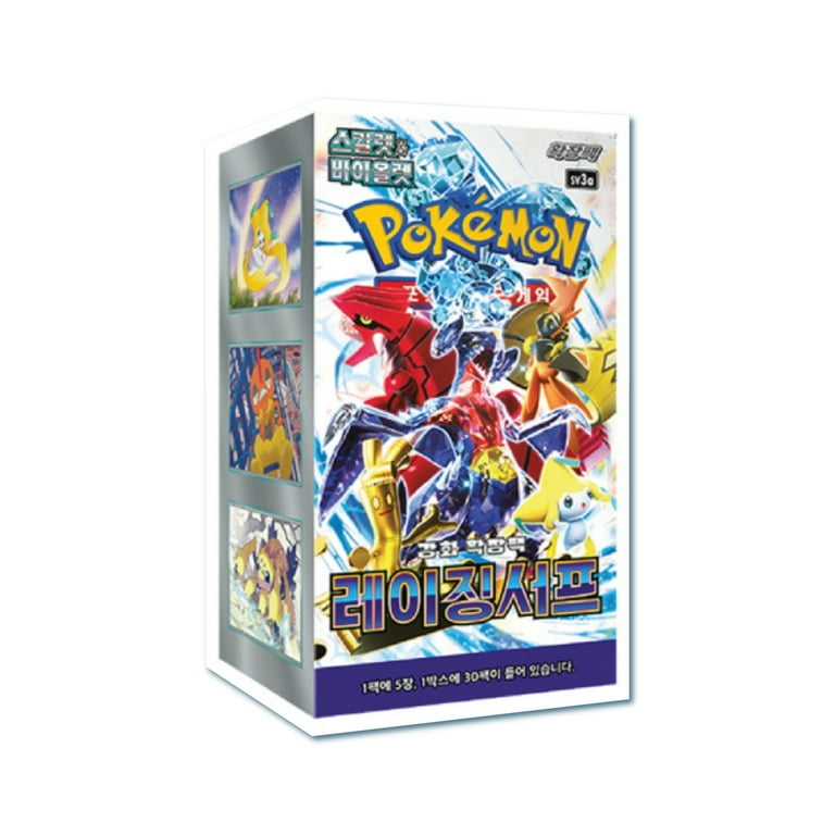 Pokemon Raging Surf Booster Box 30 Packs with Tera Pokémon ex and