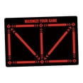 thumbnail image 1 of S SERENABLE Footstep Training Mat Anti Glissement Tapis Enfant Mini-Porte de Football Rouge, 1 of 9