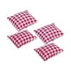 thumbnail image 3 of 4 Uds. De almohadas de muñecas , accesorios de de , decoración de muñecas , simución cuadrícu roja Zulema Miniaturas de casa de muñecas, 3 of 8