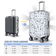 thumbnail image 6 of Lsque Dock Rudder Printed Luggage Cover, Travel Luggage Protector,Scratch and Dirt Resistant, Fits 18-32 Inch Luggage - X-Large, 6 of 9