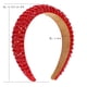 thumbnail image 3 of Diademas para mujer, diadema cuadrada de terciopelo con esponja, diadema con diamantes de imitación, diadema para niña, blusa para mujer, 3 of 3