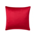 thumbnail image 5 of My Texas House 18" x 18" Red Velvet Snowflake Decorative Pillow Cover, 5 of 5