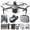 Gray, variant on Ikohbadg GPS 8K Drone with Laser Obstacle Avoidance, Follow Me, Auto Return for Adults, RC Quadcopter with Brushless Motor, Altitude Hold, Foldable Design