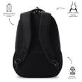 thumbnail image 4 of TOTTO Mochila Ergonómica Grande Porta Laptop 14 Repelente a Líquidos | Escuela - Oficina - Viaje | 2 negro G, 4 of 6