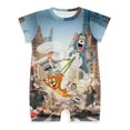 thumbnail image 1 of Tom And Jerry Baby Boy Girl Short Sleeve Rompers Bodysuit One Piece Jumpsuit Summer Outfit, 1 of 7