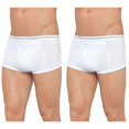 thumbnail image 1 of 2 Pack Bell's Double Seat Mens Brief Undies Underwear White M1788zz40, 1 of 4