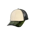thumbnail image 1 of Mens Adjustable Trucker Hat Straw Green With Clear Visor Bill, 1 of 2