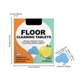 thumbnail image 3 of Floor Cleaning Tablets 12 Pack Tile Floor Stain Remover Odor Eliminator Fresh Scent Mopping Tabs for Hard Floors Streak Free Shine Daily Home Cleaning Supplies Bathroom Kitchen Use Home Cleaning Kit, 3 of 9