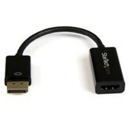StarTech.com DP2HD4KS DisplayPort to HDMI 4K Audio / Video Converter &ndash; DisplayPort 1.2 to HDMI Active Adapter for DP-enabled Computers &ndash; 4K @ 30Hz