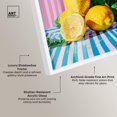 thumbnail image 4 of Lemon Grove Lines Shadowbox Print Summer Art Prints by Art Remedy, White Frame, 24 x 36, 4 of 7