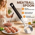 thumbnail image 5 of KRONDO Stainless Steel Meatball Maker Set, Manual Press Tool with Spoon for Home Kitchen, Meal Prep & Appetizers, 5 of 10