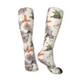 thumbnail image 4 of Easygdp Flying Butterflies-1 Soccer Socks Sport Knee High Socks Calf Compression Athletic Socks for Men and Women, 4 of 9