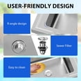 thumbnail image 5 of AOILE Free Standing Stainless Steel Sink, Utility Sink with Faucet & Storage Shelf for Kitchen, Garage, 5 of 7