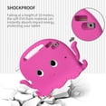 thumbnail image 6 of SaniMore for iPad 10.2" 9th/8th/7th Generation Kids Waterproof Case, EVA Foam Cover with Shoulder Strap & Screen Protector Pencil Holder Kickstand & Holder Shockproof Protective Shell, Rose, 6 of 8