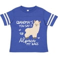 thumbnail image 3 of Inktastic Grandma's You Say Alpaca My Bags Boys or Girls Toddler T-Shirt, 3 of 5