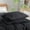 Deep Black, variant on BESTOUCH 100% Washed Cotton Pillowcase for Hair and Skin Linen Feel Soft Comfortable Breathable 2 Set Pillow Case with Envelope Closure Solid Bright White Queen 20x30 Inches