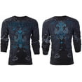 thumbnail image 2 of Xtreme Couture By Affliction Men's Thermal Shirt Sandstone, 2 of 8